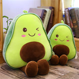 20-85CM Cute Avocado Pillow Creative Stuffed Plush Toy Filled Doll Sofa Cushion Child Kids Girl Birthday Gift 3 Types