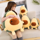20-85CM Cute Avocado Pillow Creative Stuffed Plush Toy Filled Doll Sofa Cushion Child Kids Girl Birthday Gift 3 Types