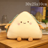 Cute Cartoon Plush Hamburger Ice Cream French Fries Toy Stuffed Food Popcorn Cake Pizza Pillow Children Toys Baby Birthday Gift