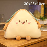 Cute Cartoon Plush Hamburger Ice Cream French Fries Toy Stuffed Food Popcorn Cake Pizza Pillow Children Toys Baby Birthday Gift