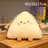 Cute Cartoon Plush Hamburger Ice Cream French Fries Toy Stuffed Food Popcorn Cake Pizza Pillow Children Toys Baby Birthday Gift