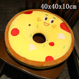 Cute Cartoon Plush Hamburger Ice Cream French Fries Toy Stuffed Food Popcorn Cake Pizza Pillow Children Toys Baby Birthday Gift