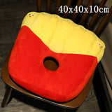 Cute Cartoon Plush Hamburger Ice Cream French Fries Toy Stuffed Food Popcorn Cake Pizza Pillow Children Toys Baby Birthday Gift