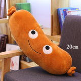 Cute Cartoon Plush Hamburger Ice Cream French Fries Toy Stuffed Food Popcorn Cake Pizza Pillow Children Toys Baby Birthday Gift