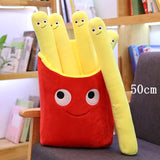 Cute Cartoon Plush Hamburger Ice Cream French Fries Toy Stuffed Food Popcorn Cake Pizza Pillow Children Toys Baby Birthday Gift
