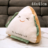 Cute Cartoon Plush Hamburger Ice Cream French Fries Toy Stuffed Food Popcorn Cake Pizza Pillow Children Toys Baby Birthday Gift