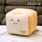 Cute Cartoon Plush Hamburger Ice Cream French Fries Toy Stuffed Food Popcorn Cake Pizza Pillow Children Toys Baby Birthday Gift