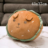 Cute Cartoon Plush Hamburger Ice Cream French Fries Toy Stuffed Food Popcorn Cake Pizza Pillow Children Toys Baby Birthday Gift
