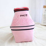 Cute Pink Donut Bottle Shape Plush Toys Pillow Baby Kids Sleep Toys Gift Nordic Style Sofa Room Bed Decoration Photo Props