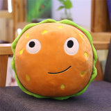 cute  cartoon plush hamburger ice cream french fries toy stuffed food Popcorn cake pizza pillow cushion kids toys birthday gift
