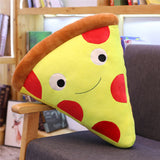 cute  cartoon plush hamburger ice cream french fries toy stuffed food Popcorn cake pizza pillow cushion kids toys birthday gift