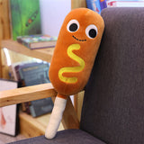 cute  cartoon plush hamburger ice cream french fries toy stuffed food Popcorn cake pizza pillow cushion kids toys birthday gift