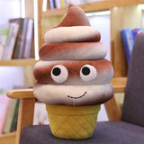 cute  cartoon plush hamburger ice cream french fries toy stuffed food Popcorn cake pizza pillow cushion kids toys birthday gift