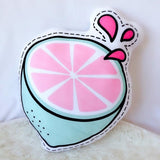 INS Style Pink Pillow Cute Cartoon Hamburger Shoes Guitar Dolphin Throw Pillow Cushion Home Decor Toys For Children Xmas Gif
