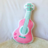INS Style Pink Pillow Cute Cartoon Hamburger Shoes Guitar Dolphin Throw Pillow Cushion Home Decor Toys For Children Xmas Gif
