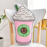 Double-sided cute creative fruit pineapple cactus car pillow cushion sofa pillow toy home decoration for baby gifts